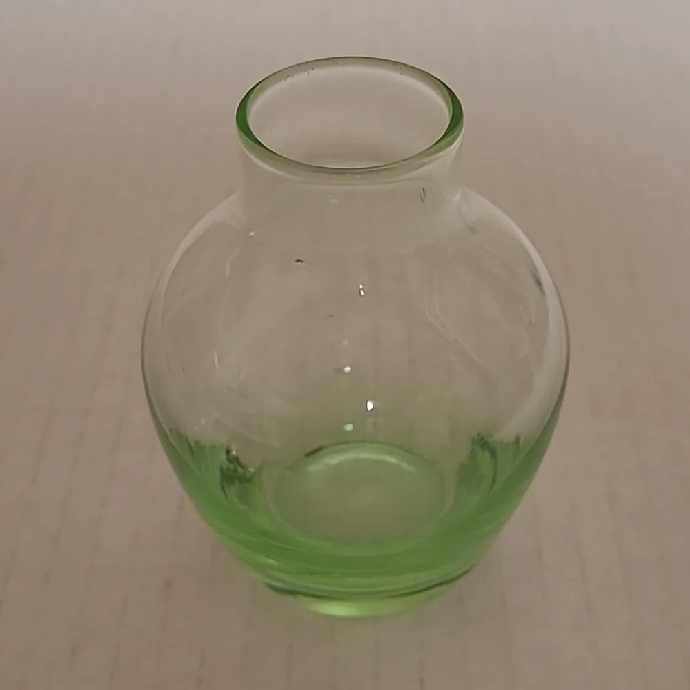 Small Green Vase